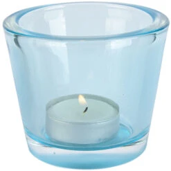 Teelichtglas - Ca. 8 X 6,5 Cm - 1 Stück -Saisonale Dekorationen 161640 3