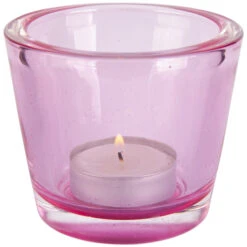 Teelichtglas - Ca. 8 X 6,5 Cm - 1 Stück -Saisonale Dekorationen 161640 4