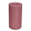 Stumpenkerze - Rustic - Ca. 7 X 13 Cm - Altrosa -Saisonale Dekorationen 176025 4009207991865 kcb stumpenkerze rustic altrosa