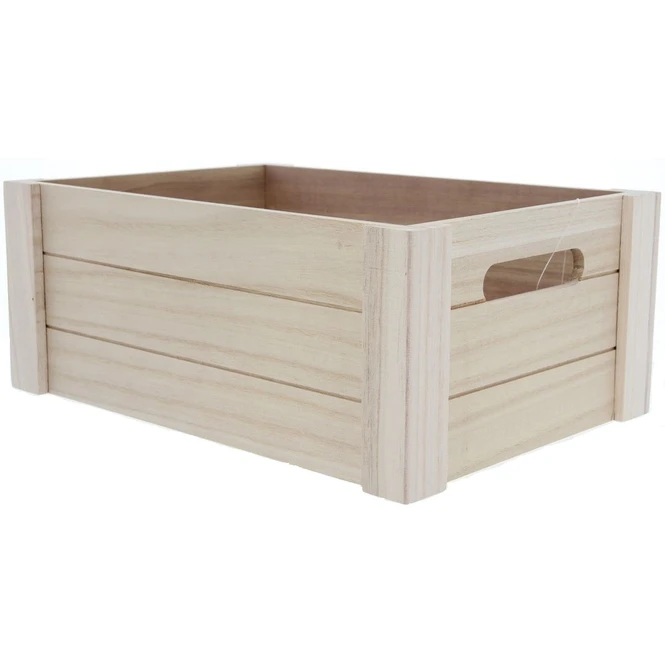 Aufbewahrungskiste - Aus Holz - 31 X 22 X 13 Cm 3 Aufbewahrungskiste - Aus Holz - 31 X 22 X 13 Cm