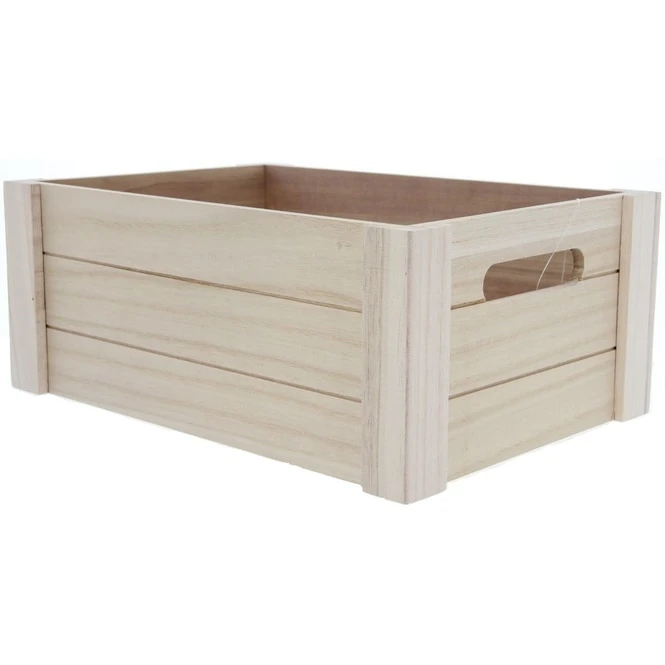 Aufbewahrungskiste - Aus Holz - 36 X 26 X 15 Cm 3 Aufbewahrungskiste - Aus Holz - 36 X 26 X 15 Cm