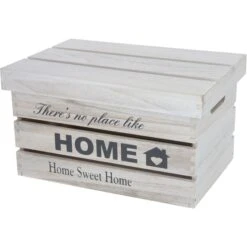 Dekokiste - Aus Holz - Ca. 36 X 25 X 20 Cm