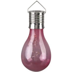 LED-Solarlampe - Ca. 7,5 X 15 Cm - 1 Stück -Saisonale Dekorationen 194634 4 neu