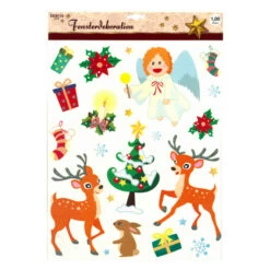 Fensterbild - Weihnachten - 1 Bogen -Saisonale Dekorationen 198459 5