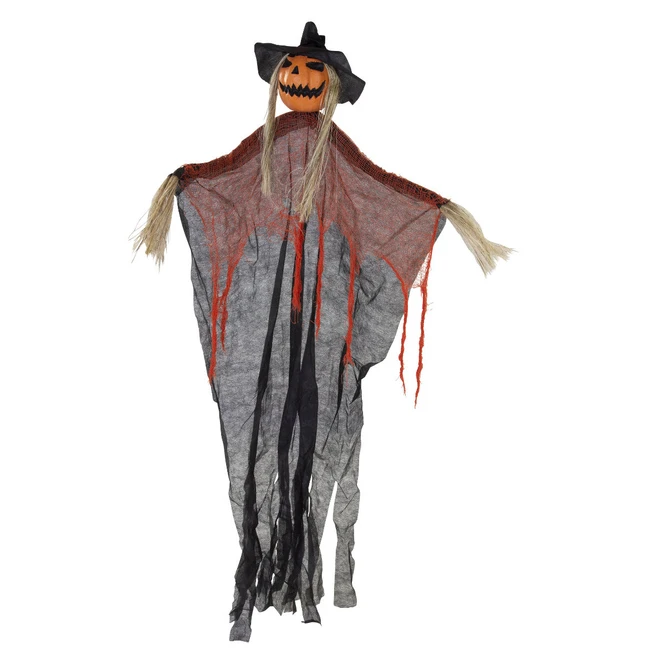 Hängedeko - Kürbis-Scheuche - Ca. 160 Cm 3 Hängedeko - Kürbis-Scheuche - Ca. 160 Cm