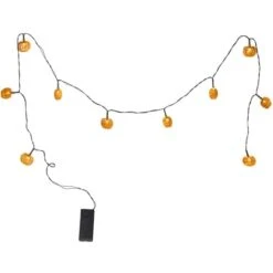 10er LED-Lichterkette - Kürbisse - Ca. 120 Cm