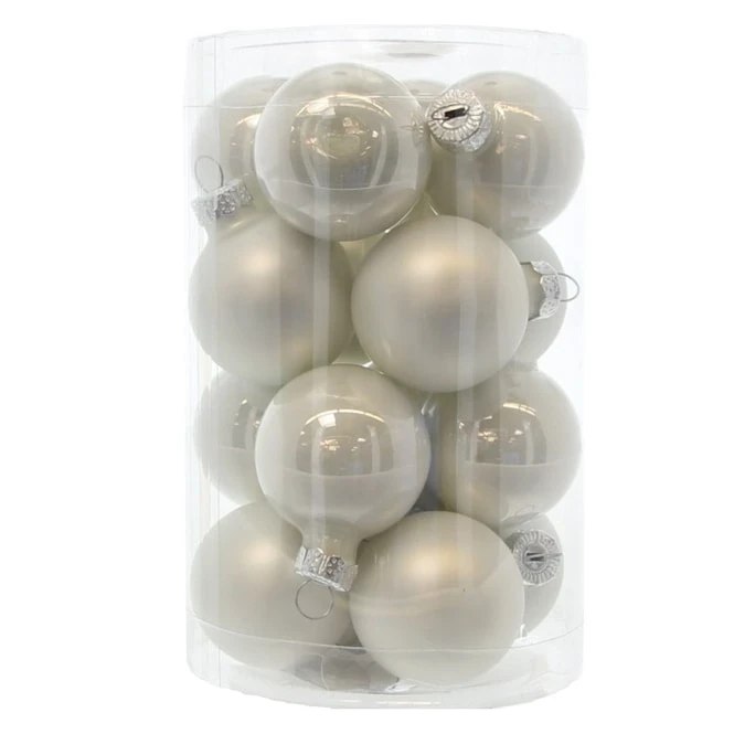 Christbaumkugeln - Aus Glas - Ø = Ca. 3,5 Cm - 16 Stück 3 Christbaumkugeln - Aus Glas - Ø = Ca. 3,5 Cm - 16 Stück