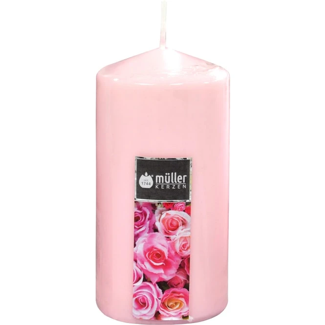 Duftstumpenkerze - Rose 3 Duftstumpenkerze - Rose