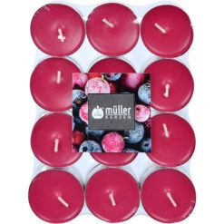 24 Duftteelichte - Wildbeere