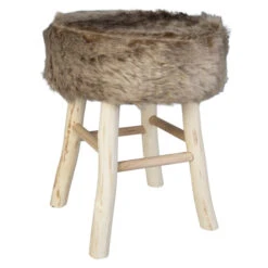 Deko-Hocker - Aus Holz - Ca. 30 X 30 X 38 Cm