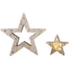 LED-Stern - Aus Holz - 30,5 X 28,5 Cm 1 LED-Stern - Aus Holz - 30,5 X 28,5 Cm -Saisonale Dekorationen 210530 2