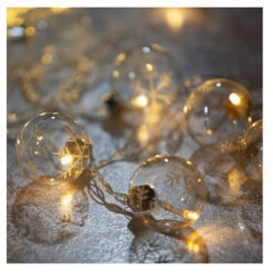 20er LED-Lichterkette - Schneeflocken - 7 M -Saisonale Dekorationen 210950 1 neu neu