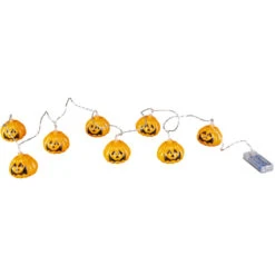 8er LED-Lichterkette - Halloween - Ca. 150 Cm - 1 Stück 13 8er LED-Lichterkette - Halloween - Ca. 150 Cm - 1 Stück -Saisonale Dekorationen 211743 4