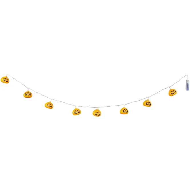 8er LED-Lichterkette - Halloween - Ca. 150 Cm - 1 Stück 5 8er LED-Lichterkette - Halloween - Ca. 150 Cm - 1 Stück – Bild 3