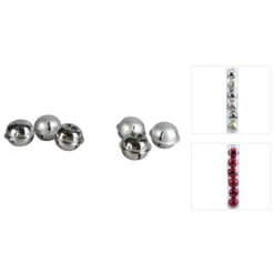 Weihnachtsglöckchen - Ø = 4 Cm - 6 Stück - 1 Set -Saisonale Dekorationen 211893 0