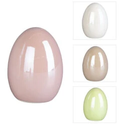 Osterei - Aus Dolomit - 6,5 X 6,5 X 9 Cm - Verschiedene Farben 11 Osterei - Aus Dolomit - 6,5 X 6,5 X 9 Cm - Verschiedene Farben -Saisonale Dekorationen 213472 213475 0