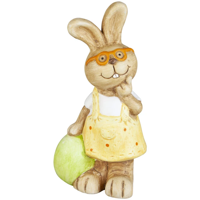 Dekohase - Aus Terrakotta - 9,5 X 7 X 21 Cm - 1 Stück 5 Dekohase - Aus Terrakotta - 9,5 X 7 X 21 Cm - 1 Stück – Bild 3