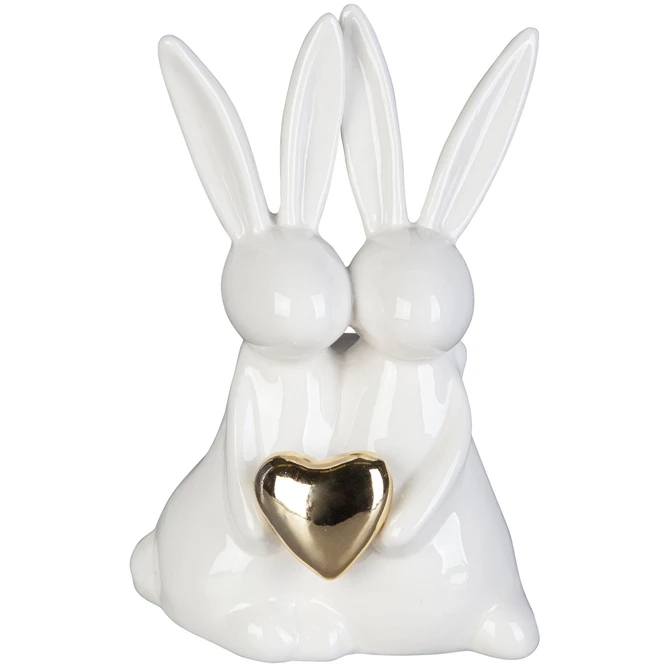 Dekohasen - Aus Keramik - 11,5 X 8 X 17,5 Cm 3 Dekohasen - Aus Keramik - 11,5 X 8 X 17,5 Cm