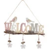 Dekohänger - Welcome - Aus Holz - Ca. 35 X 2,5 X 39,5 Cm -Saisonale Dekorationen 214063