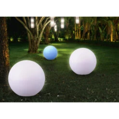 LED-Solarkugel - Ø = Ca. 30 Cm -Saisonale Dekorationen 216584 7 neu