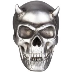 Teufelskopf - Aus Polyresin - 19 X 11,5 X 14,5 Cm