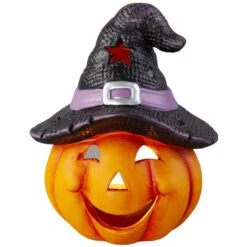 Windlicht - Kürbis - Aus Terrakotta - Ca. 12 X 10 X 15 Cm