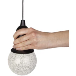 LED-Kugel - Ø = Ca. 15 Cm - Silber 13 LED-Kugel - Ø = Ca. 15 Cm - Silber -Saisonale Dekorationen 218169 218172 21