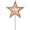 Pflanzenstecker - Stern - Ca. 75 X 19 Cm -Saisonale Dekorationen 218210 1