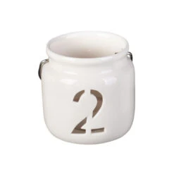 Teelichthalter - Advent - Aus Keramik - Ca. 7,5 X 7,5 X 7 Cm - 4 Stück 15 Teelichthalter - Advent - Aus Keramik - Ca. 7,5 X 7,5 X 7 Cm - 4 Stück -Saisonale Dekorationen 218266 4