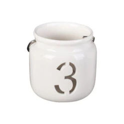 Teelichthalter - Advent - Aus Keramik - Ca. 7,5 X 7,5 X 7 Cm - 4 Stück 11 Teelichthalter - Advent - Aus Keramik - Ca. 7,5 X 7,5 X 7 Cm - 4 Stück -Saisonale Dekorationen 218266 5