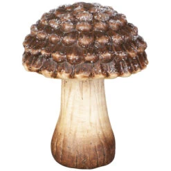 Pilz - Aus Terrakotta - Ca. 8,5 X 8,5 X 12 Cm - 1 Stück -Saisonale Dekorationen 218372 2