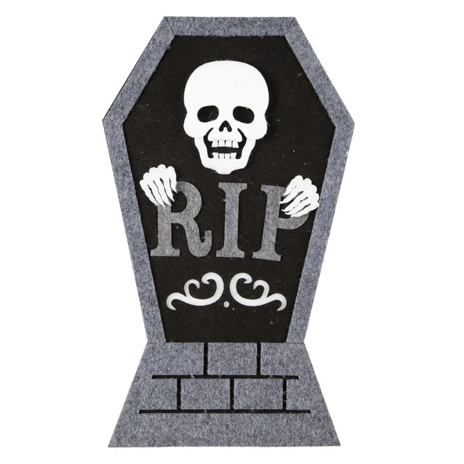 Standdeko - Grabstein - Ca. 48 X 26,5 Cm 3 Standdeko - Grabstein - Ca. 48 X 26,5 Cm