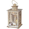 LED-Laterne - Aus Holz - Ca. 16,5 X 16,5 X 30 Cm -Saisonale Dekorationen 219051 1
