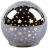 LED-Kugel - Aus Glas - Ø = Ca. 10,5 Cm -Saisonale Dekorationen 219133 neu