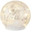 LED-Kugel - Aus Glas - Ø = Ca. 11 Cm 2 LED-Kugel - Aus Glas - Ø = Ca. 11 Cm -Saisonale Dekorationen 219174