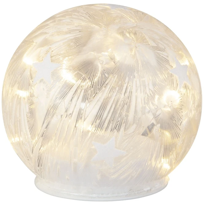 LED-Kugel - Aus Glas - Ø = Ca. 11 Cm 3 LED-Kugel - Aus Glas - Ø = Ca. 11 Cm