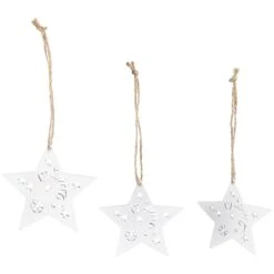 Dekohänger - Sterne - Aus Holz - Ø = Ca. 5 Cm - 15 Stück 11 Dekohänger - Sterne - Aus Holz - Ø = Ca. 5 Cm - 15 Stück -Saisonale Dekorationen 219182 1