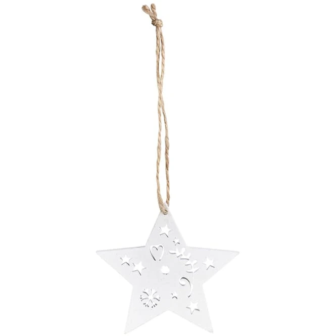 Dekohänger - Sterne - Aus Holz - Ø = Ca. 5 Cm - 15 Stück 4 Dekohänger - Sterne - Aus Holz - Ø = Ca. 5 Cm - 15 Stück – Bild 2