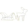 LED-Rentier Mit Schlitten - 77,5 X 5 X 65,5 Cm -Saisonale Dekorationen 219380 2
