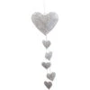 LED-Dekohänger - Herzen - Aus Rattan - 70 X 7 Cm 2 LED-Dekohänger - Herzen - Aus Rattan - 70 X 7 Cm -Saisonale Dekorationen 219557 2