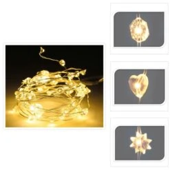 40er LED-Lichterdraht - Ca. 2 M - 1 Stück -Saisonale Dekorationen 219562 0