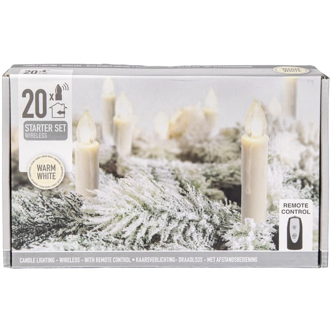 LED-Kerzen - Warmweiß - 20 Stück 4 LED-Kerzen - Warmweiß - 20 Stück – Bild 2