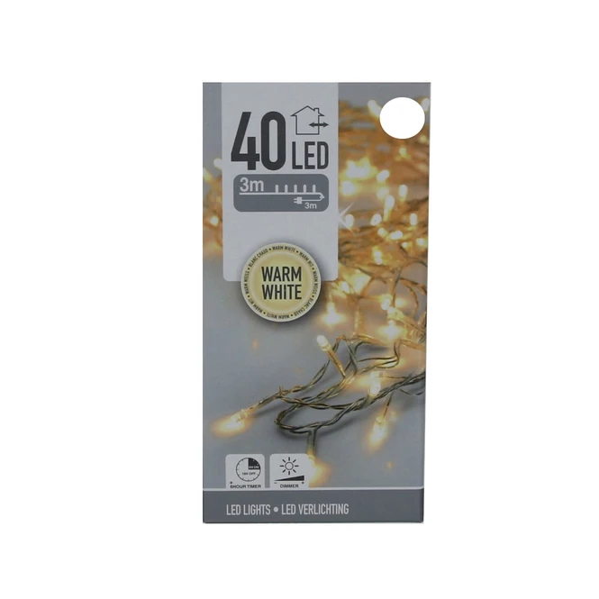 40er LED Lichterkette 3 40er LED Lichterkette