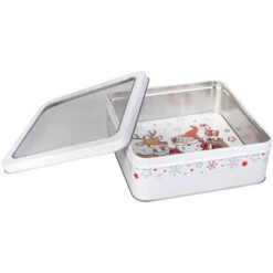 Gebäckdose - Weihnachten - Ca. 17,5 X 17,5 Cm - 1 Stück -Saisonale Dekorationen 219724 3