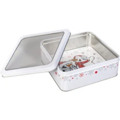 Gebäckdose - Weihnachten - Ca. 17,5 X 17,5 Cm - 1 Stück -Saisonale Dekorationen 219724 4