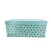 Geschenkbox Punkte Mint/gold -ca. 24 X 15,5 X 9,5 Cm 2 Geschenkbox Punkte Mint/gold -ca. 24 X 15,5 X 9,5 Cm -Saisonale Dekorationen 221930 bild 4016096388874 box punkte22