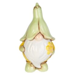 Wichtel - Aus Keramik - Ca. 8,5 X 6,5 X 14 Cm - Verschiedene Farben -Saisonale Dekorationen 223841