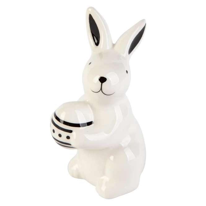 Dekohase - Aus Keramik - Ca. 5,5 X 7,5 X 11,5 Cm 4 Dekohase - Aus Keramik - Ca. 5,5 X 7,5 X 11,5 Cm – Bild 2