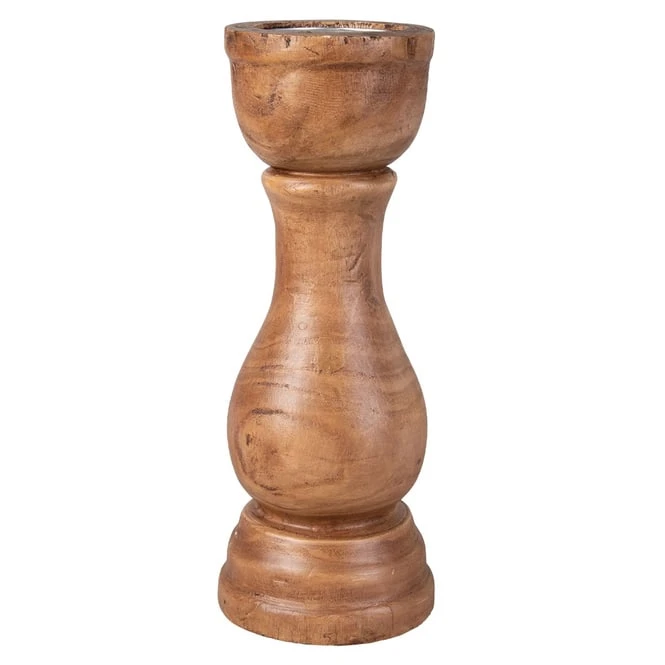 Kerzenständer - Aus Holz - Ca. 13 X 34 Cm 4 Kerzenständer - Aus Holz - Ca. 13 X 34 Cm – Bild 2