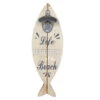 Wanddeko - Fisch - Aus Holz - Ca. 11,5 X 1 X 34,5 Cm - Braun -Saisonale Dekorationen 224731